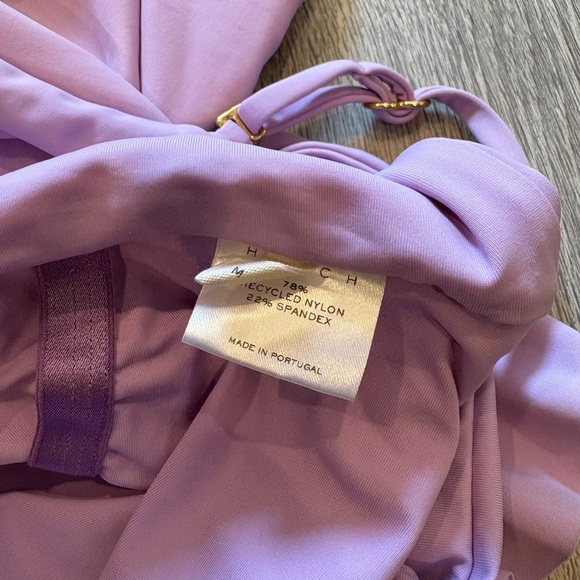 Hatch Purple One Piece Swimsuit with Ruffled Accents - Picture 6 of 6